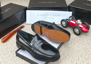 Shinny Leather Loafers Shoes