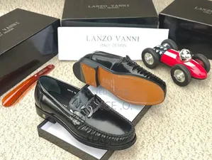 Shinny Leather Loafers Shoes