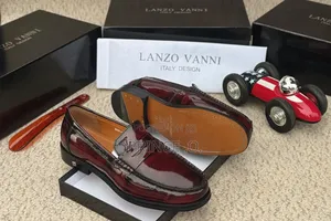 Luxury Dark Tanleather Loafers
