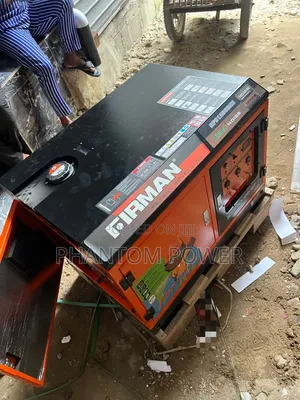 Firman SPS12000SE 10kva Zero Noise Generator [Black & Orange Design]