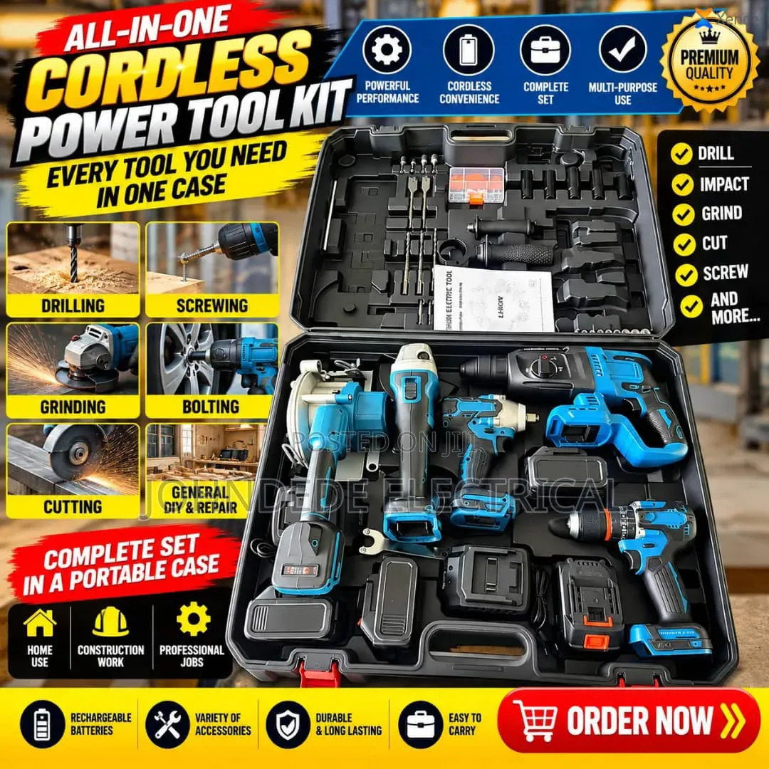 Rechargeable Set of Tools Machine