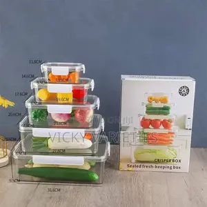 5pcs Acrylic Food Storage