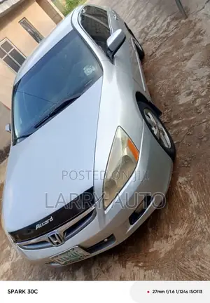 Honda Accord 2007 Silver