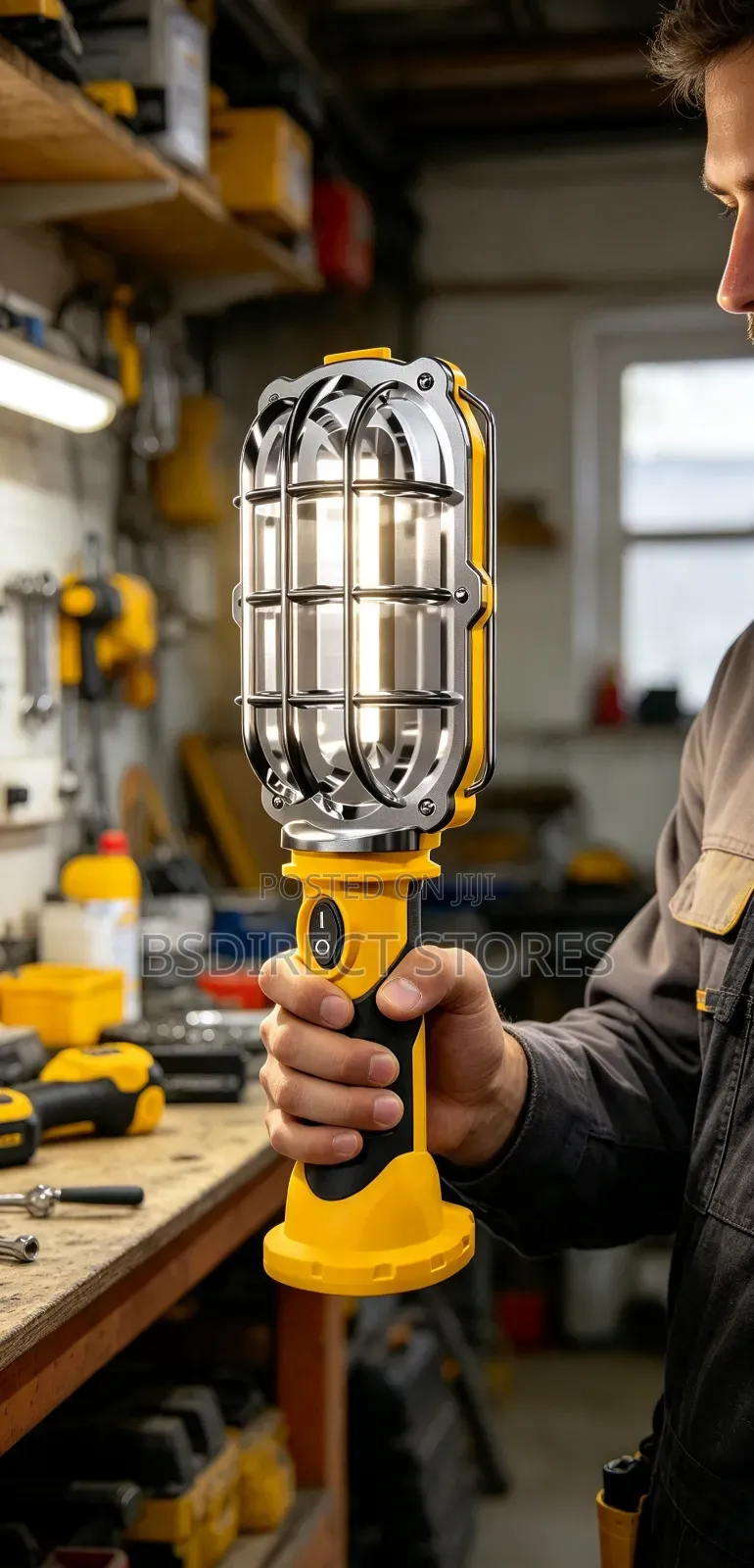 JML Handy Brite Cordless LED Work Light Ultra Bright Compact