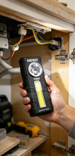 Nebo Tino Battery-Powered LED Work Light 1.5V 300lm