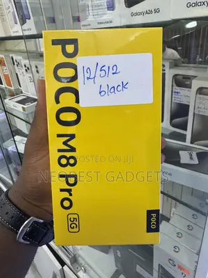 New Xiaomi Poco M8 Pro 512 GB Black