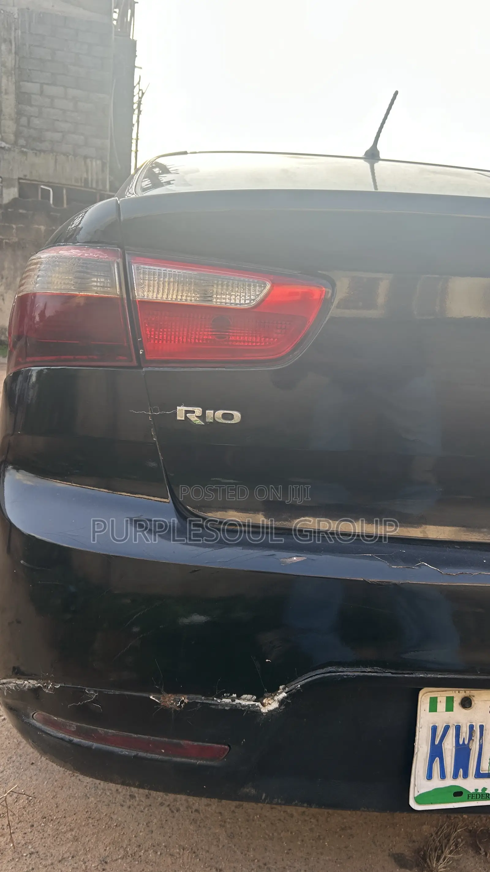 Kia Rio 2012 Black