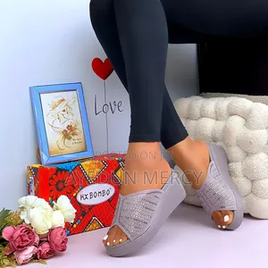High Quality Wedge Slippers