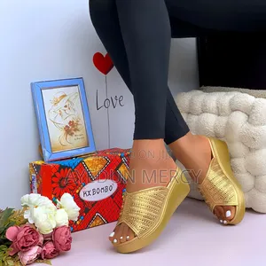High Quality Wedge Slippers