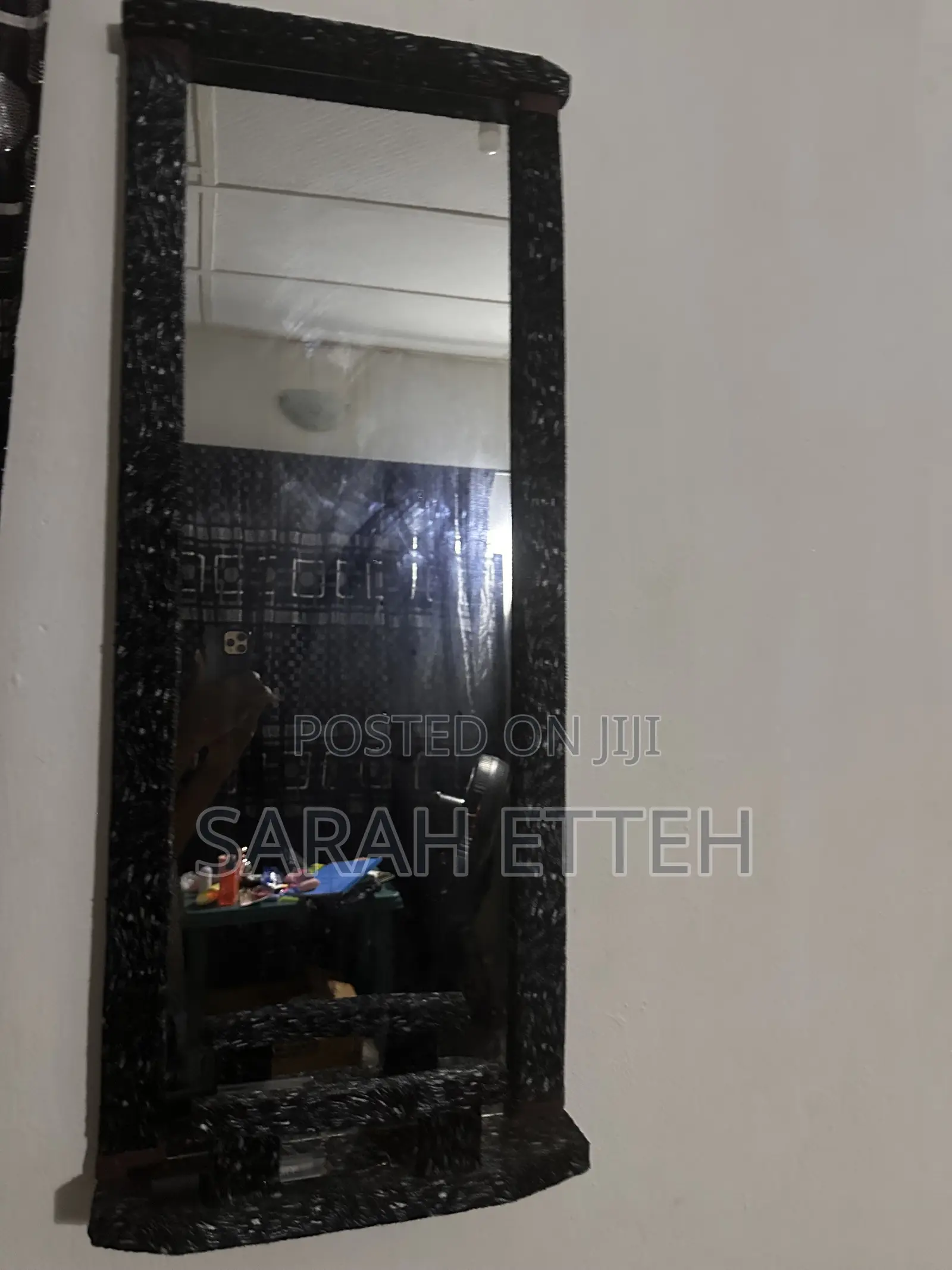 Full-Length Standing Mirror With Frame – Good Condition