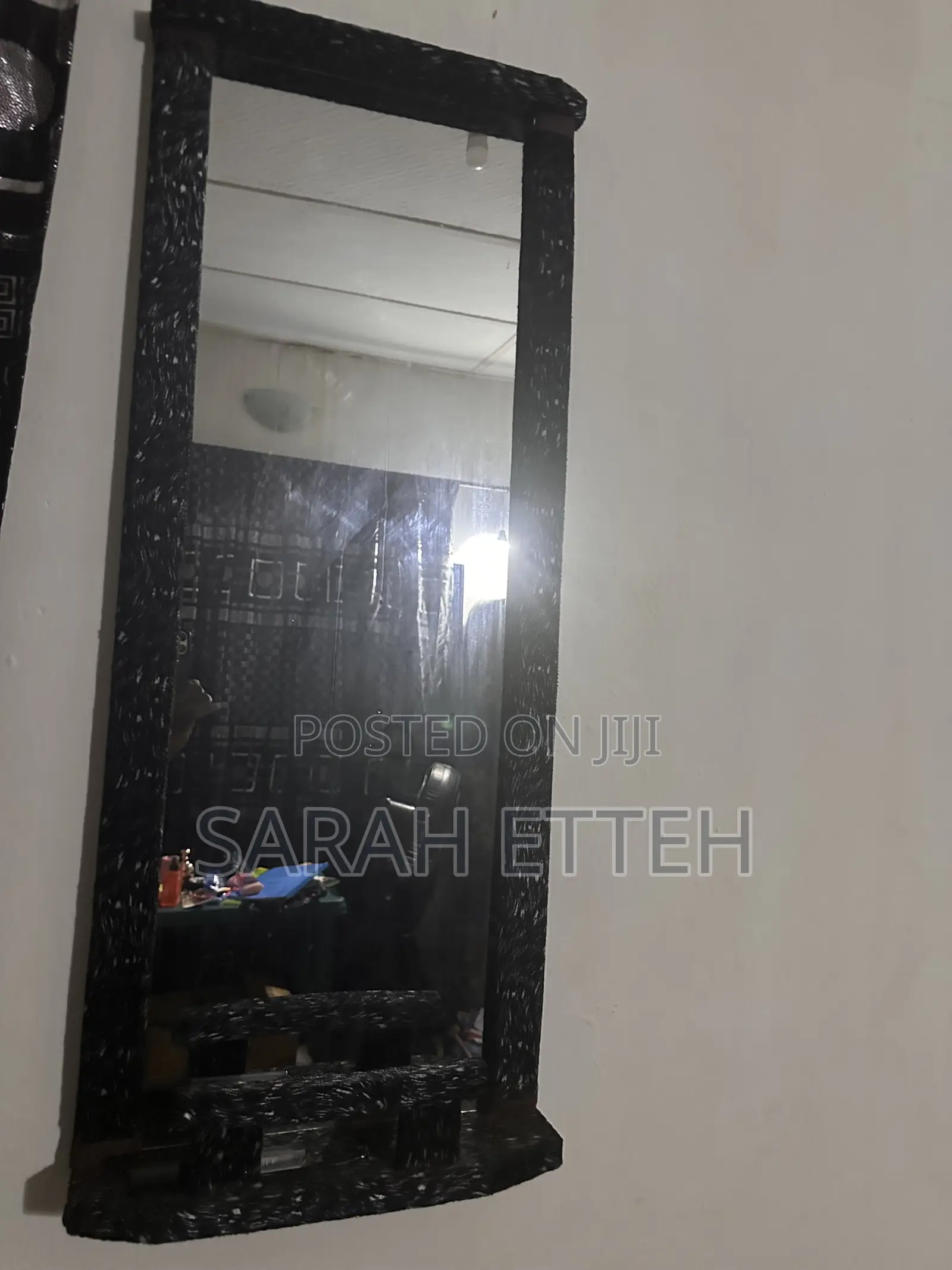 Full-Length Standing Mirror With Frame – Good Condition