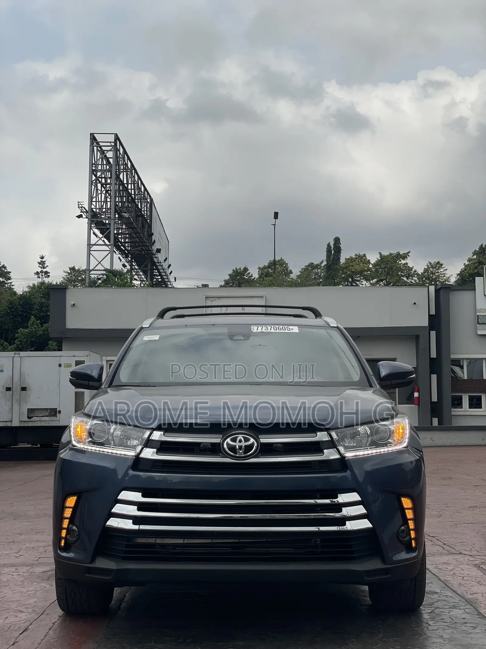 Toyota Highlander 2017 Blue