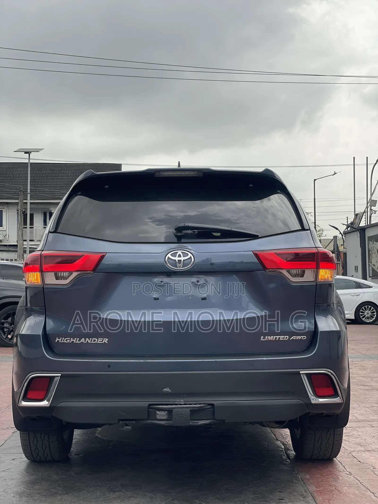 Toyota Highlander 2017 Blue
