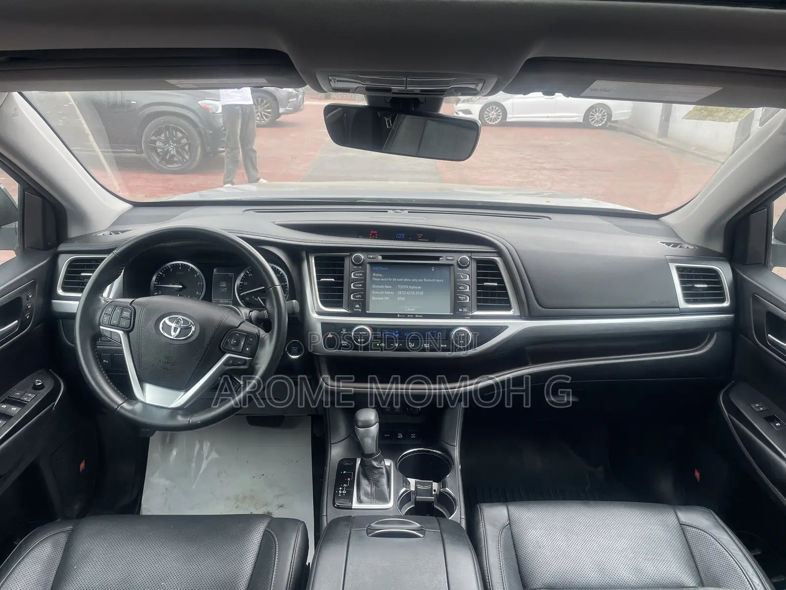 Toyota Highlander 2017 Blue
