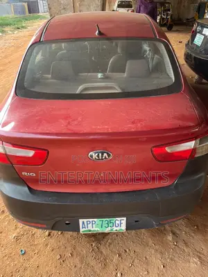 Kia Rio 2012 Red