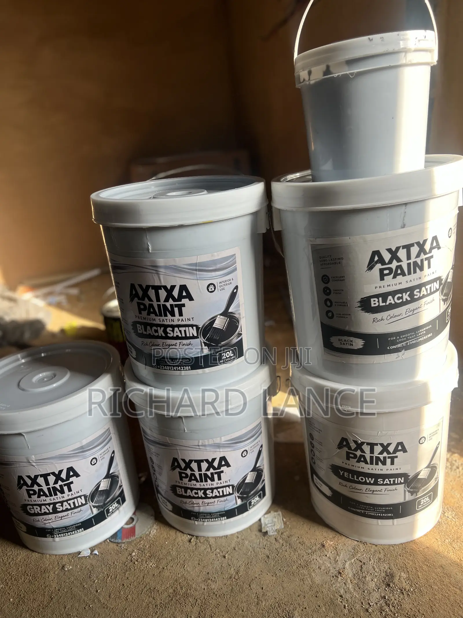 Satin / Matte/ Emulsion Paint /Pop