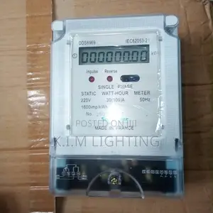 Schneider Single Phase Check Meter 100A