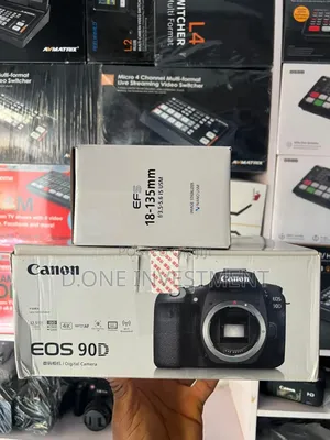 Canon Eos 90d Digital Camera With EF 18-135mm USM Lens