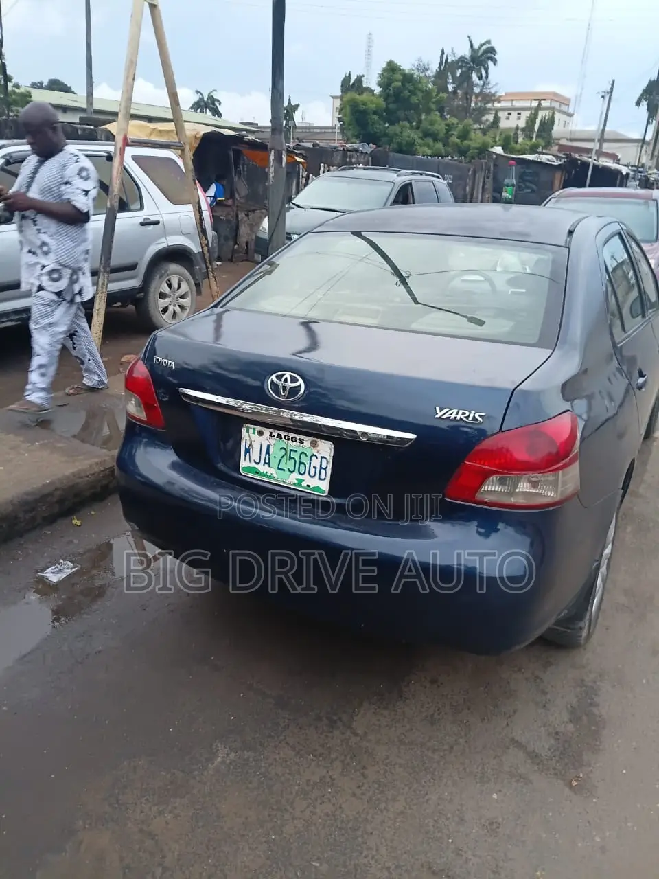 Toyota Yaris 2007 Blue