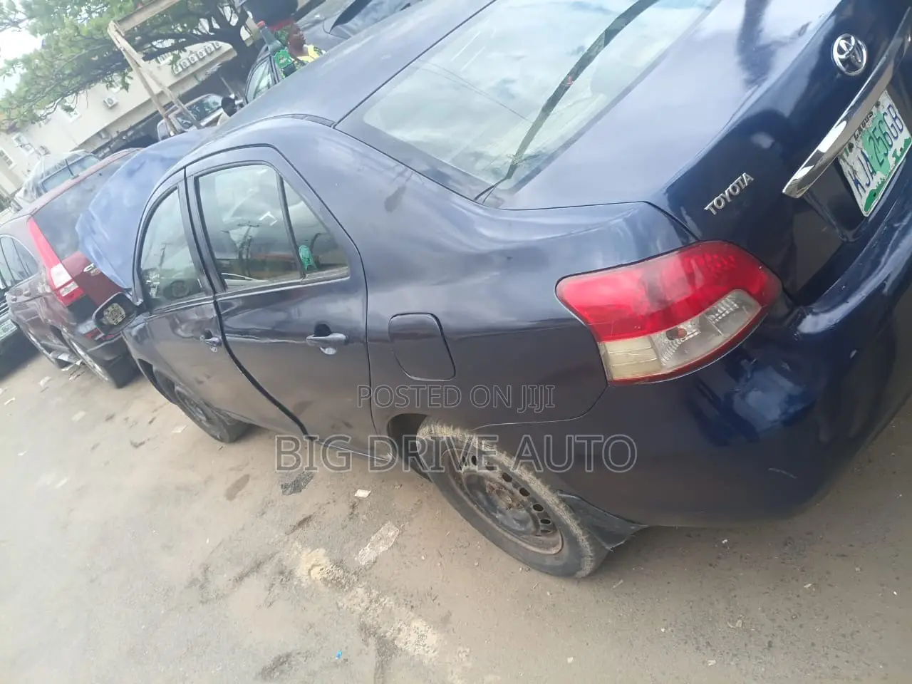 Toyota Yaris 2007 Blue