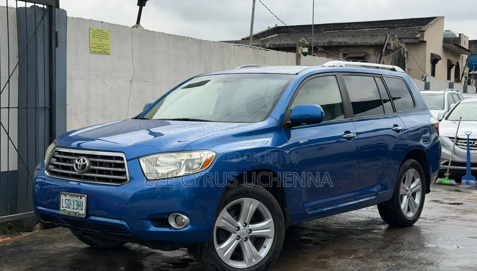 Toyota Highlander 2008 Blue
