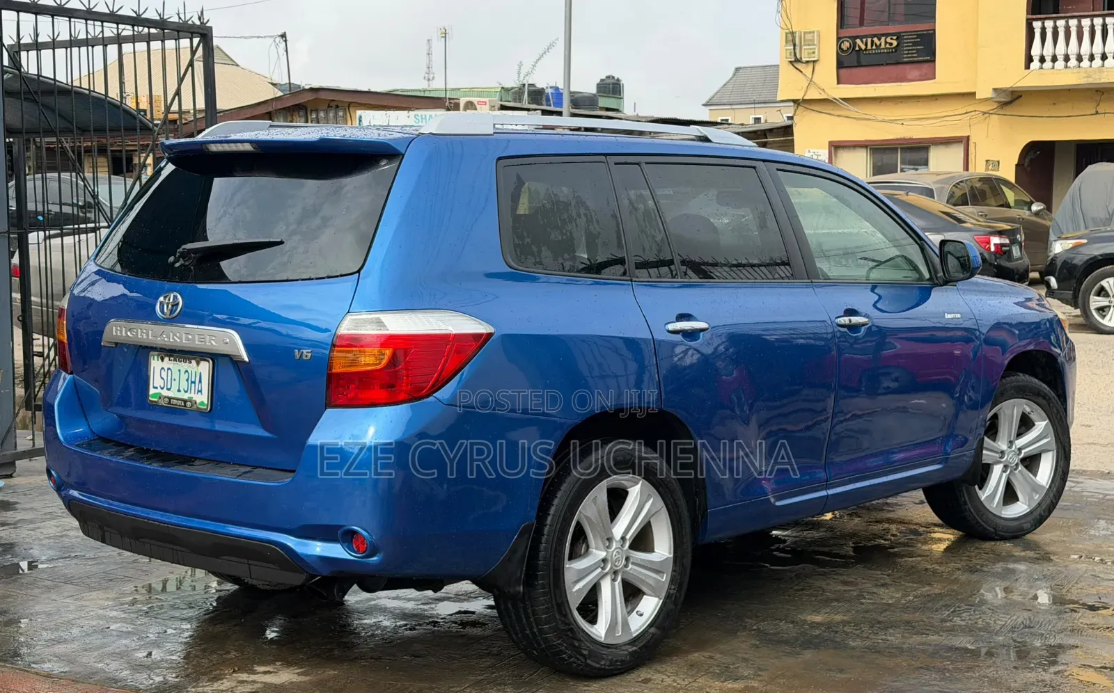 Toyota Highlander 2008 Blue