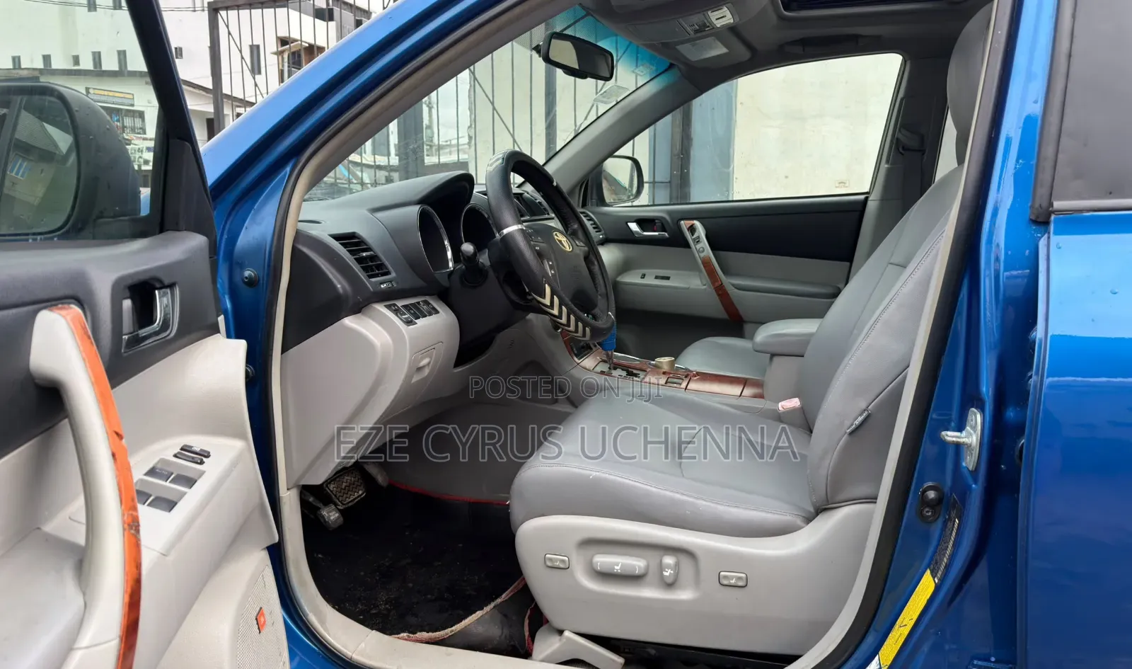Toyota Highlander 2008 Blue