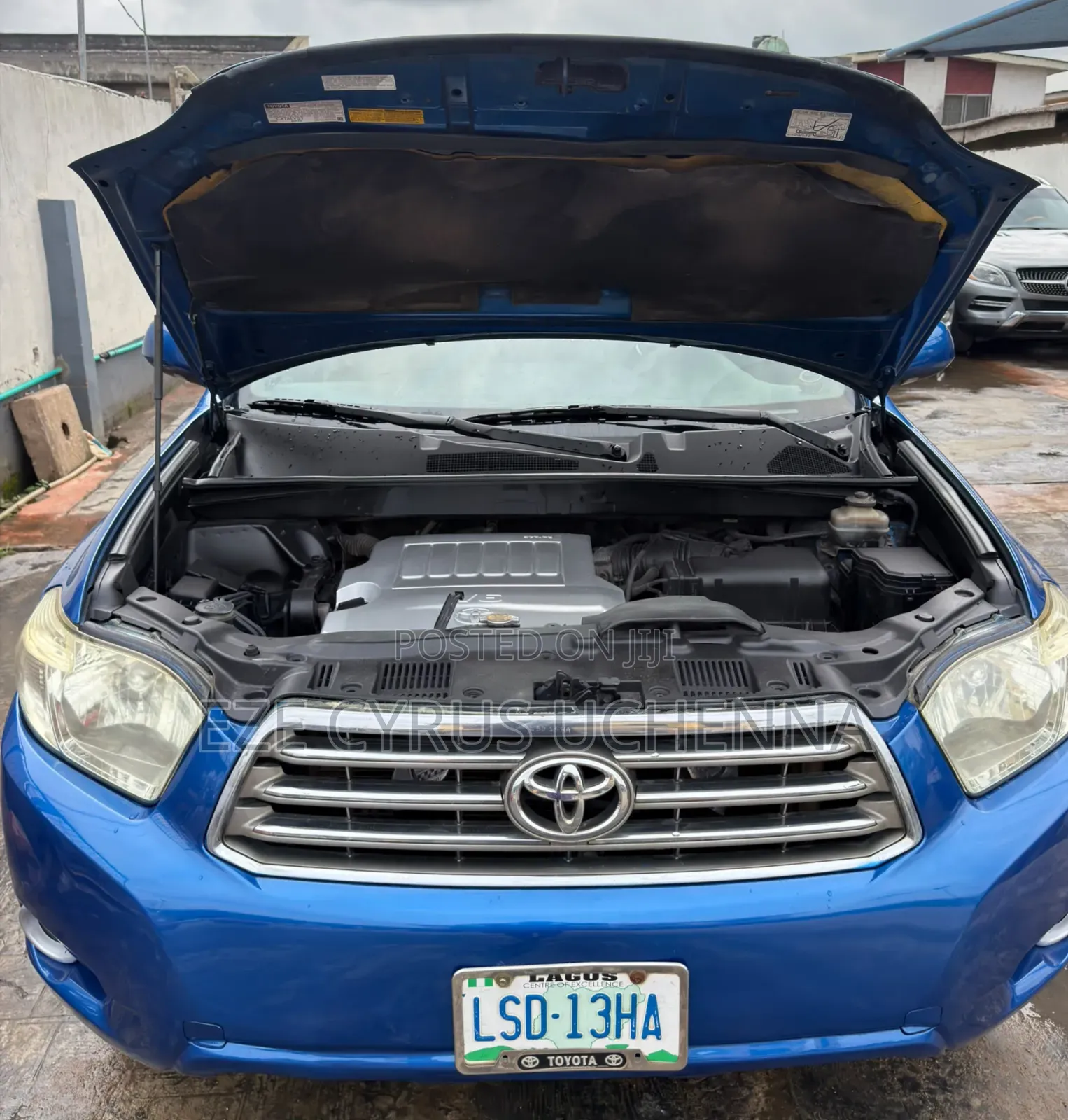 Toyota Highlander 2008 Blue