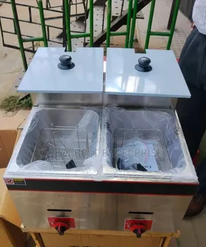 Double Deep Fryer Machine