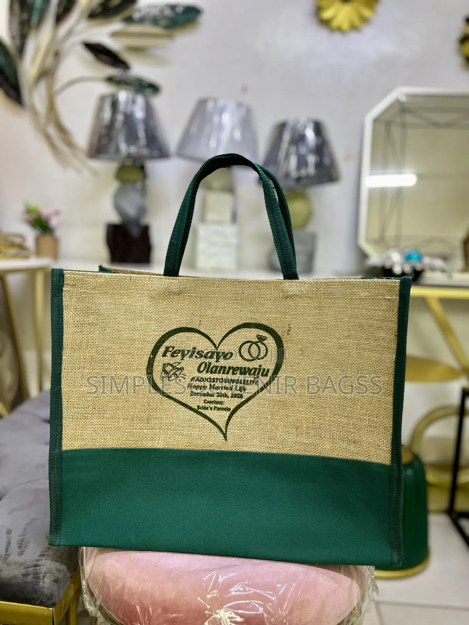 Customized Jute Bag