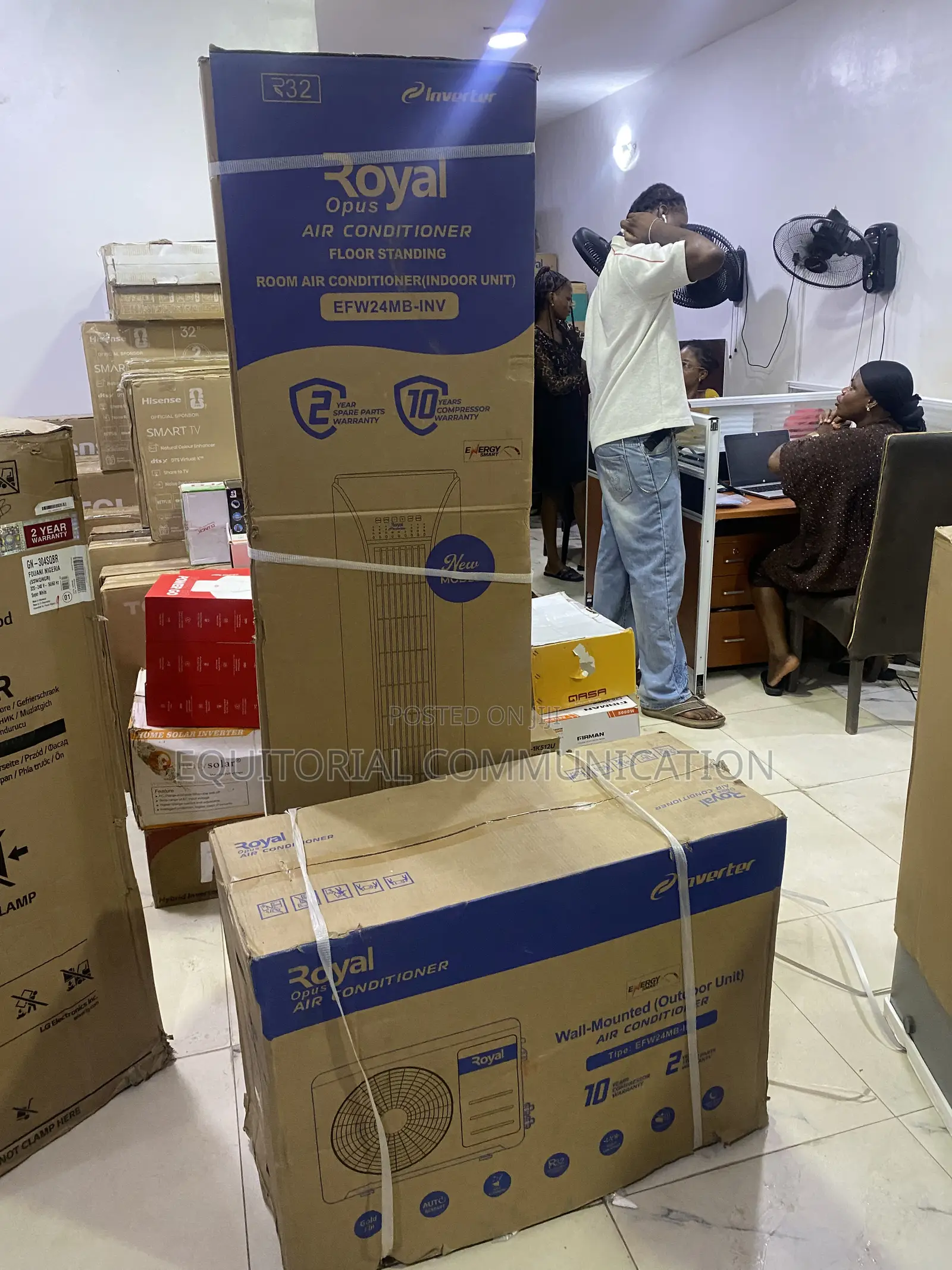 Royal EFW24MB-INV 3HP Floor Air Conditioning Solution