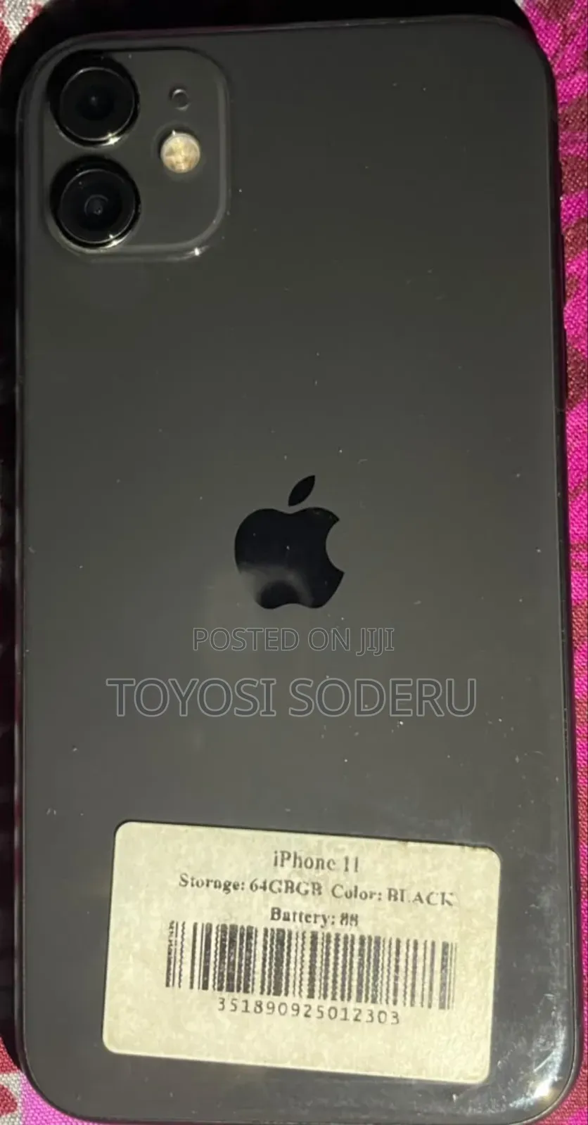 Apple iPhone 11 64 GB Black