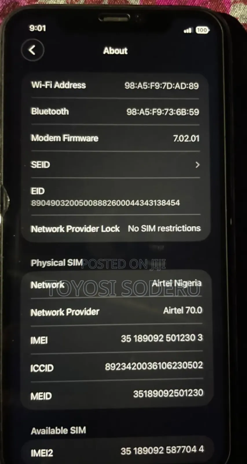 Apple iPhone 11 64 GB Black
