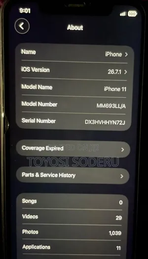 Apple iPhone 11 64 GB Black