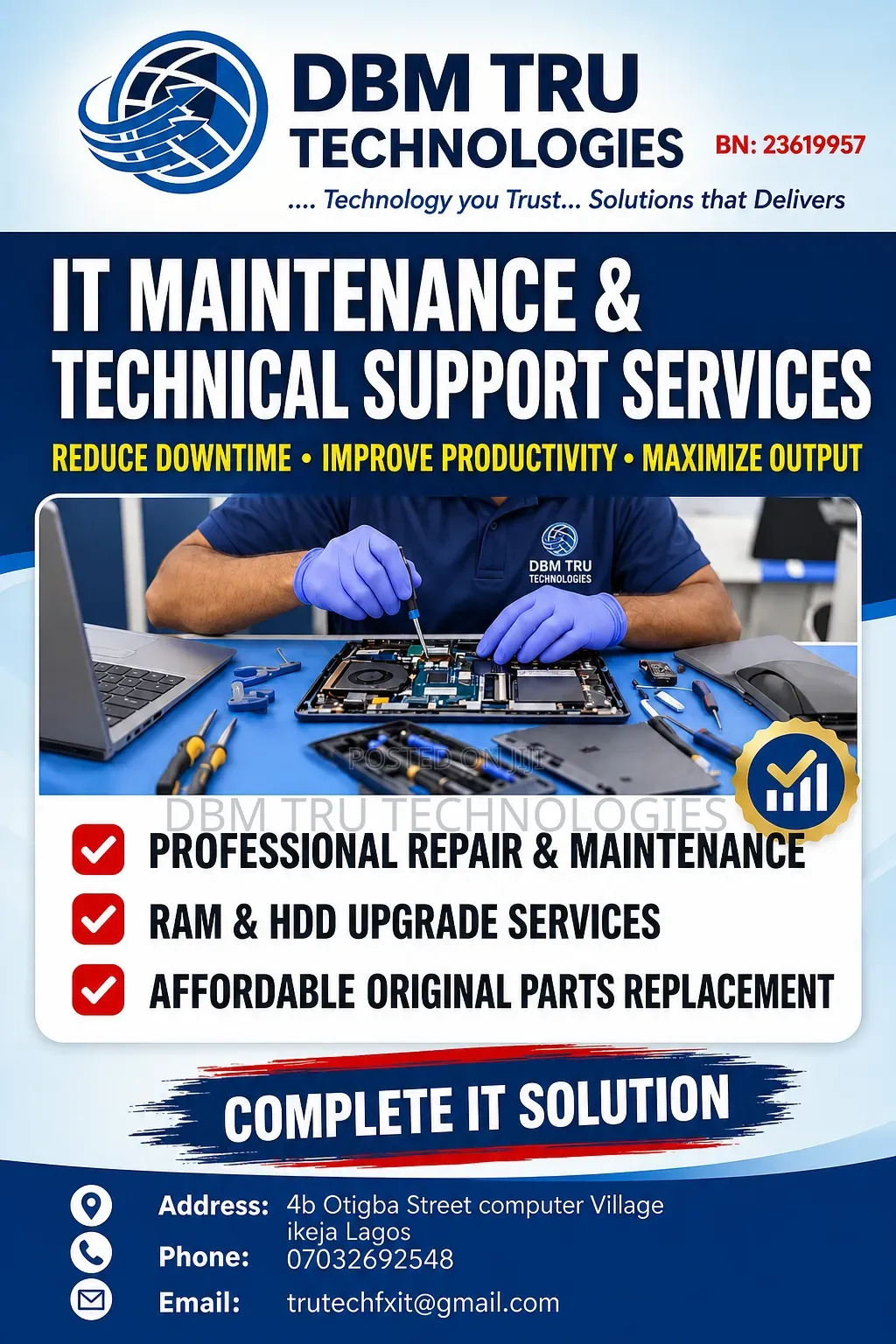 Expert Laptop Technician for Hardware and Software Problems