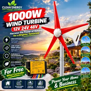 Buy 1000W Horizontal 48V Wind Turbine Energy Now!