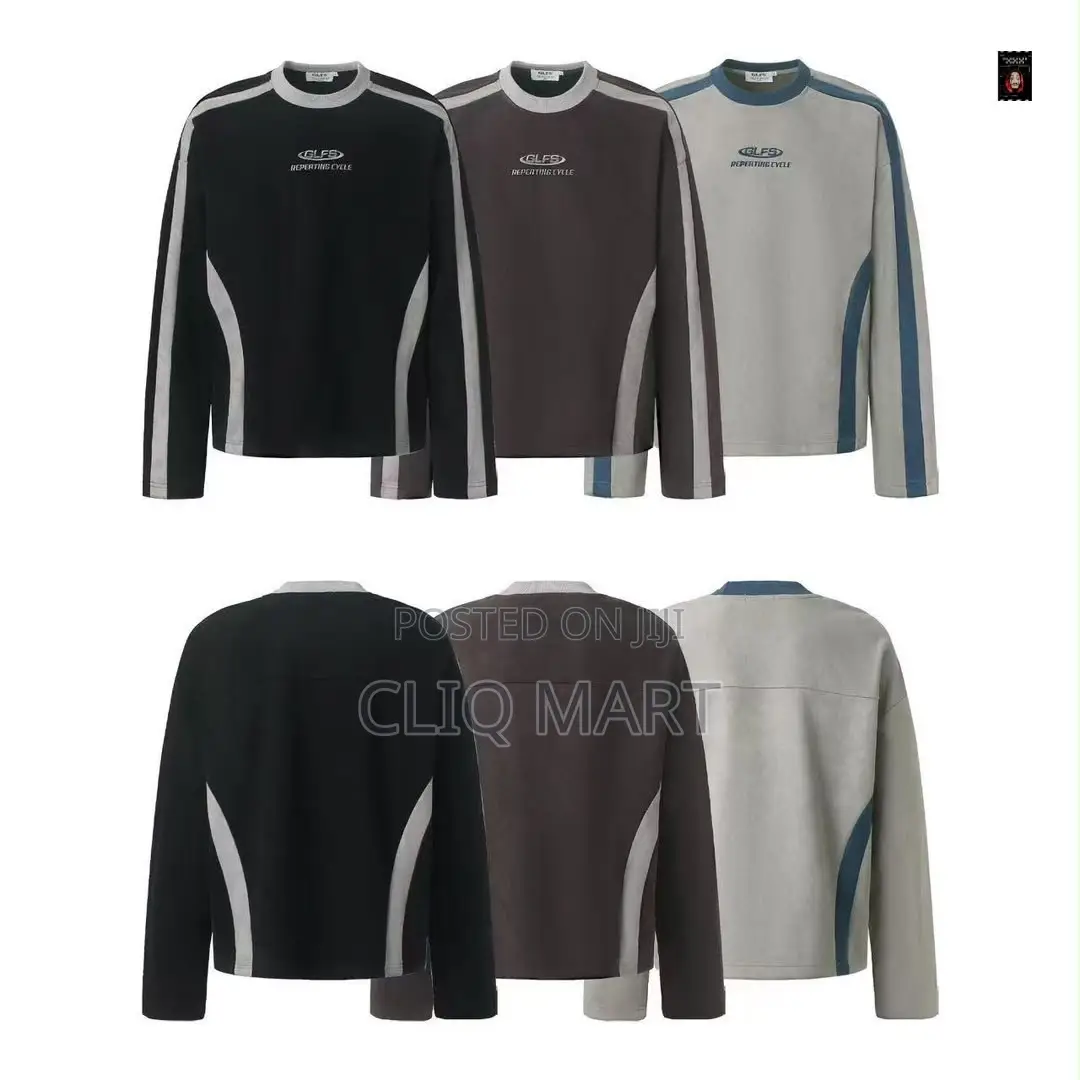GLFS Studios Graphic Long-Sleeve Crewneck Sweaters | Multiple Styles