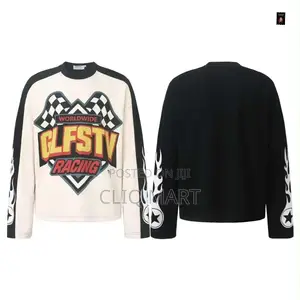 GLFS Studios Graphic Long-Sleeve Crewneck Sweaters | Multiple Styles