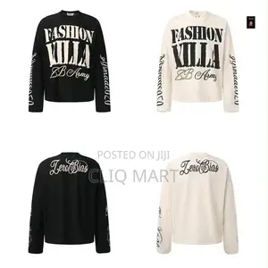 GLFS Studios Graphic Long-Sleeve Crewneck Sweaters | Multiple Styles