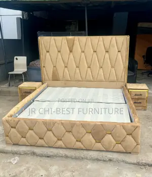 6 by 6 Upholstery HDF Bedframe of Tenacious Quality