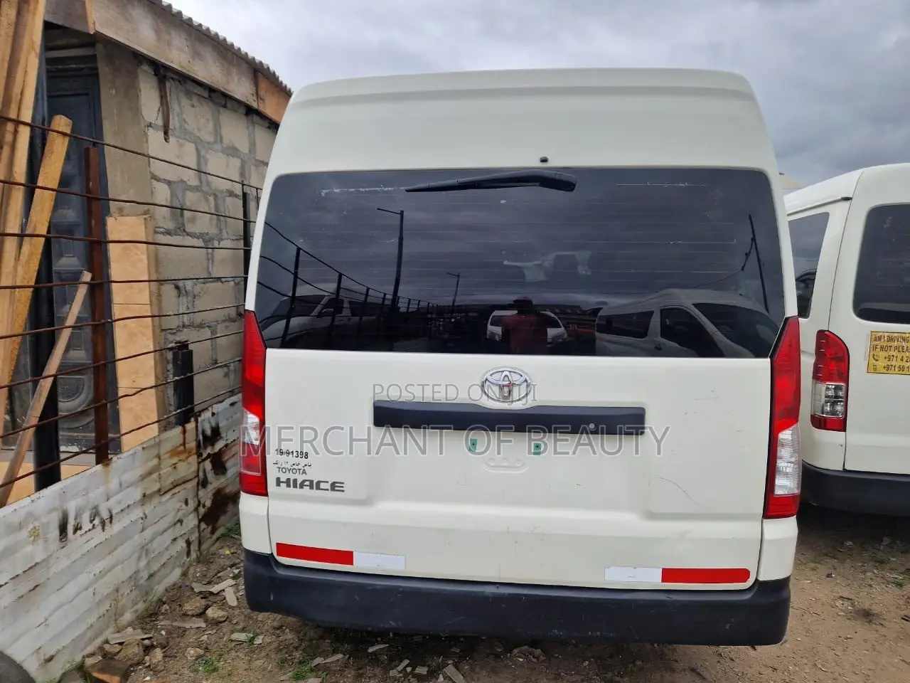 Toyota HiAce 2023 White