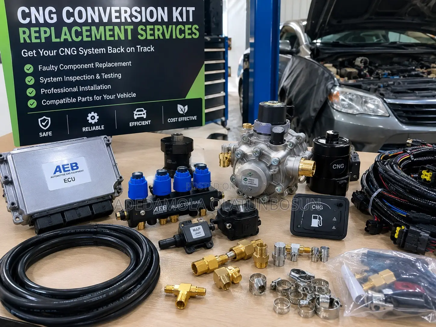 CNG Conversion Kit Replacement Services