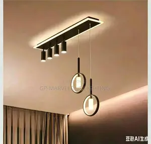 Luxury LED Track Pendant Chandelier