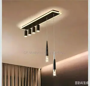 Luxury LED Track Pendant Chandelier