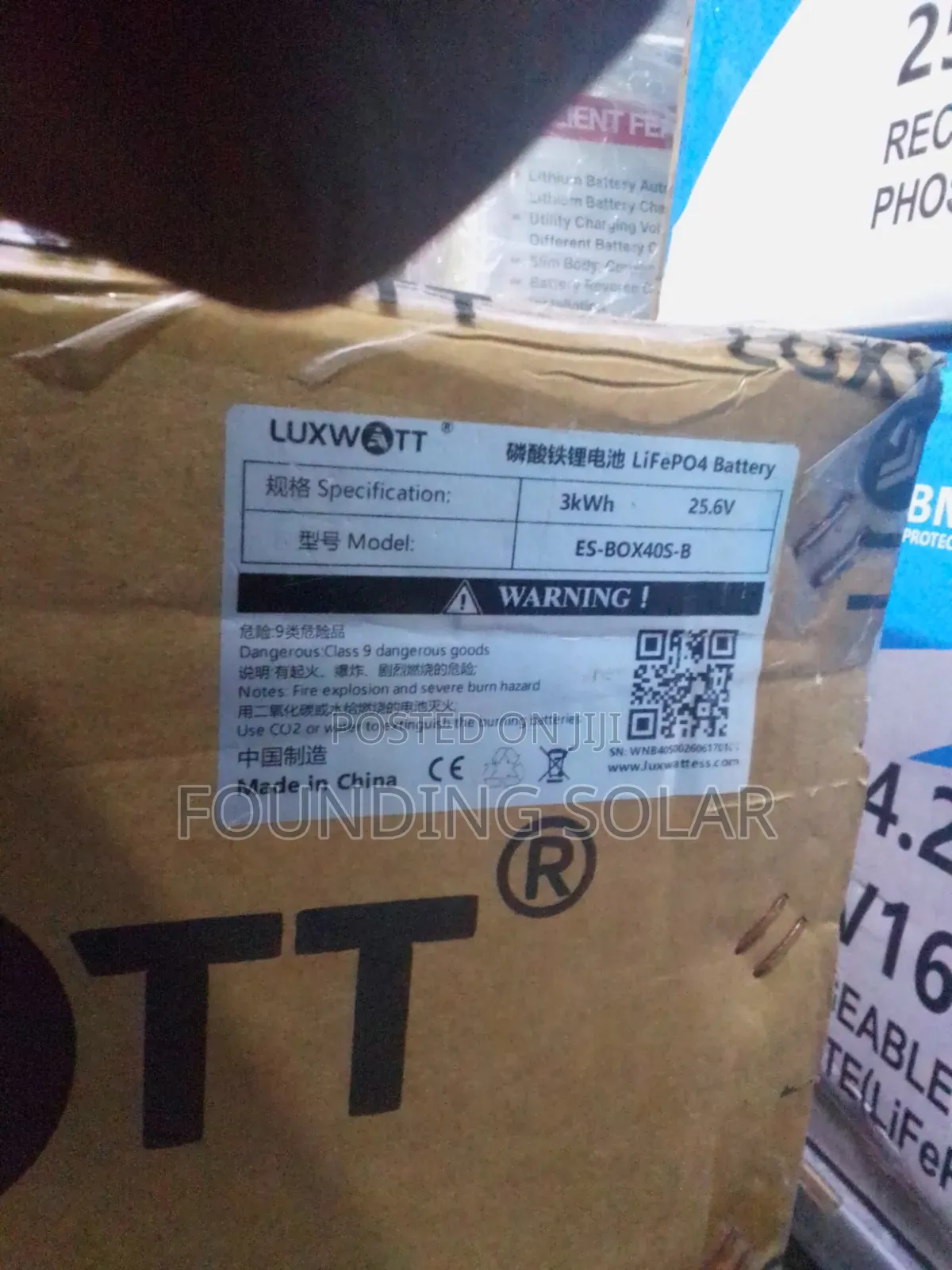 Luxwott 3kwl 24v Lithium Ion Battery