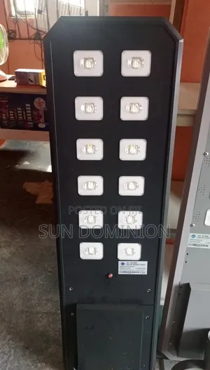 Solar Streetlight Aluminum Body 12eye
