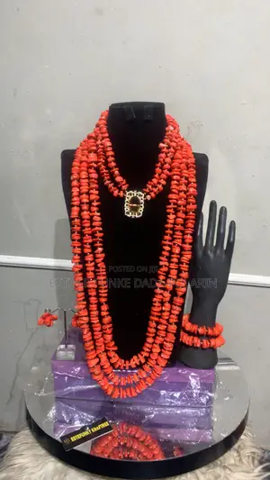 Coral Beaded Jewelry