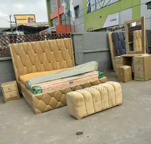 Full 6 by 6 Upholstery Wooden Bedframe of Assured Quality