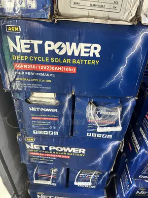 230Ah .12v Netpower Deep Cycle Solar Battery