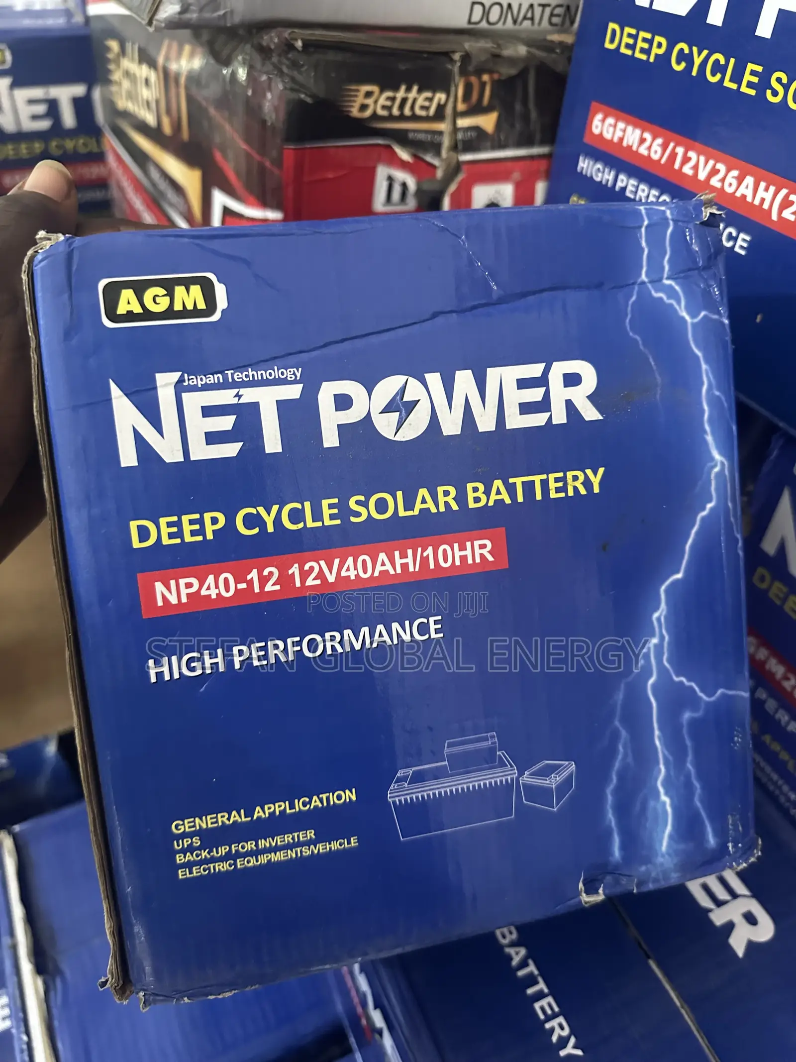 40Ah .12v Netpower Deep Cycle Battery